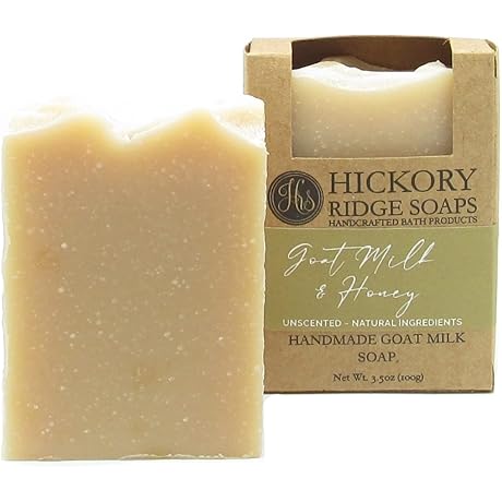 Goat Milk & Honey Handmade Goat Milk Soap Bar | Bar Soap...