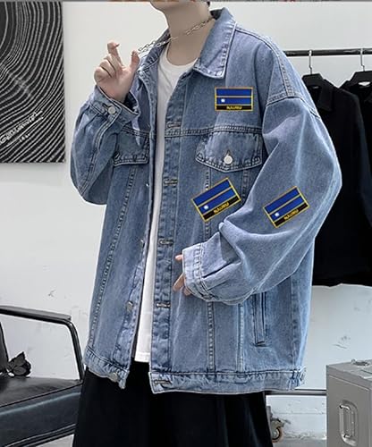 Miniatura 3 de 1 parche de bandera de Nicaragua para planchar o coser bordado táctico militar nacional Nicaragua