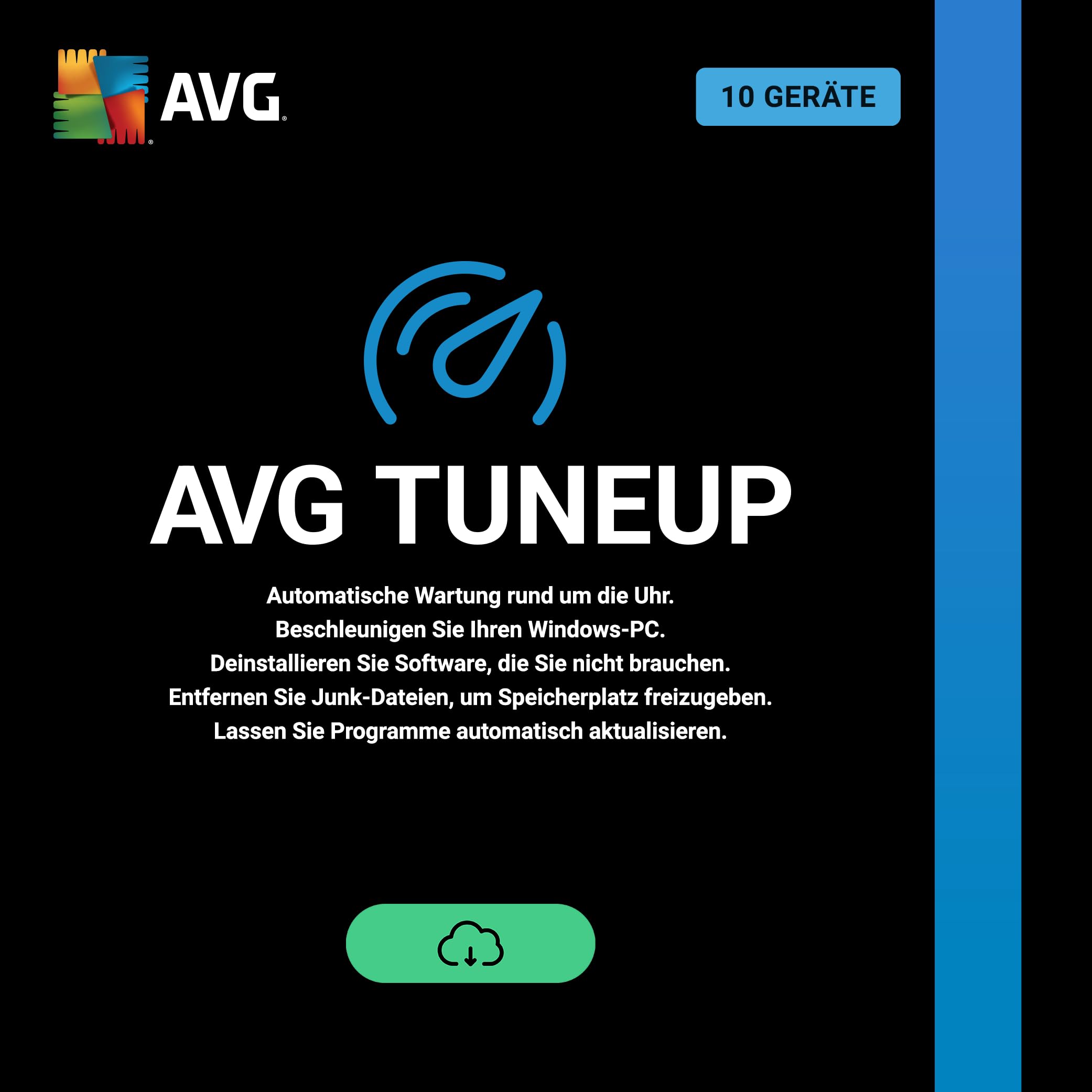 AVG TuneUp 2026| 10 Geräte | 1 Jahr | Aktivierungscode per Email