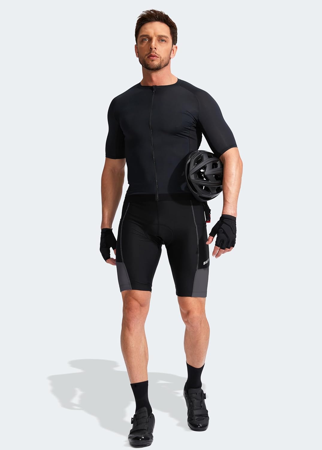 Bikewa Men's Bike Shorts 3D Padded Cycling Road Biking Mountain Riding Biker Bicycle UPF 50+ Cycle Shorts Zipper Pockets - Image 6