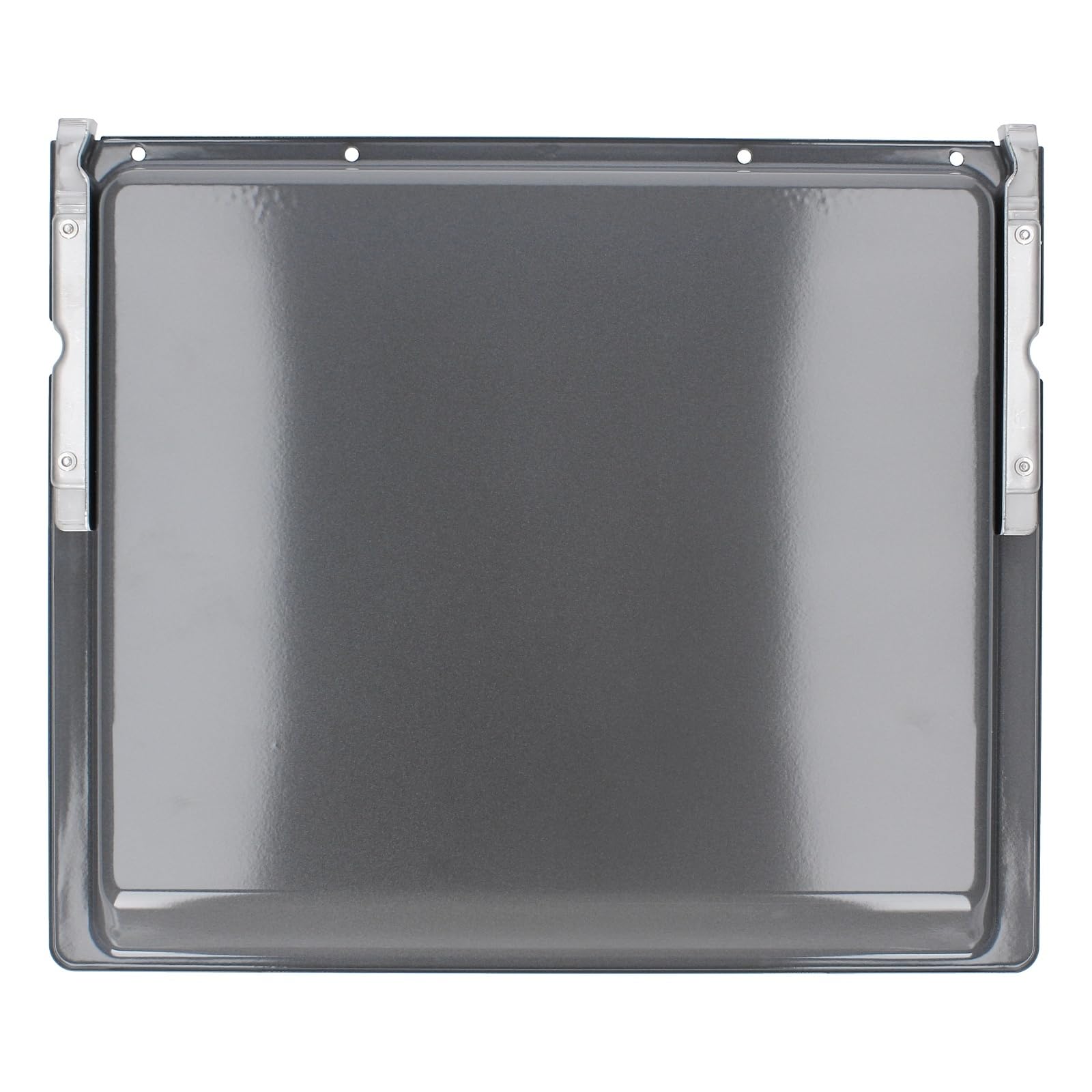 easyPART passend für BOSCH 00437875 Backblech SIEMENS 431x370x24mm | Emailliert, mit Trägern, für Backofen, HEZ341071, HZ24110, ActiveClean, Pyrolysefest, für Kuchen, Kompatibel mit Balay