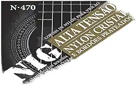 Cordas Para Violão, Rouxinol, Nylon Cristal, Alta Tensão