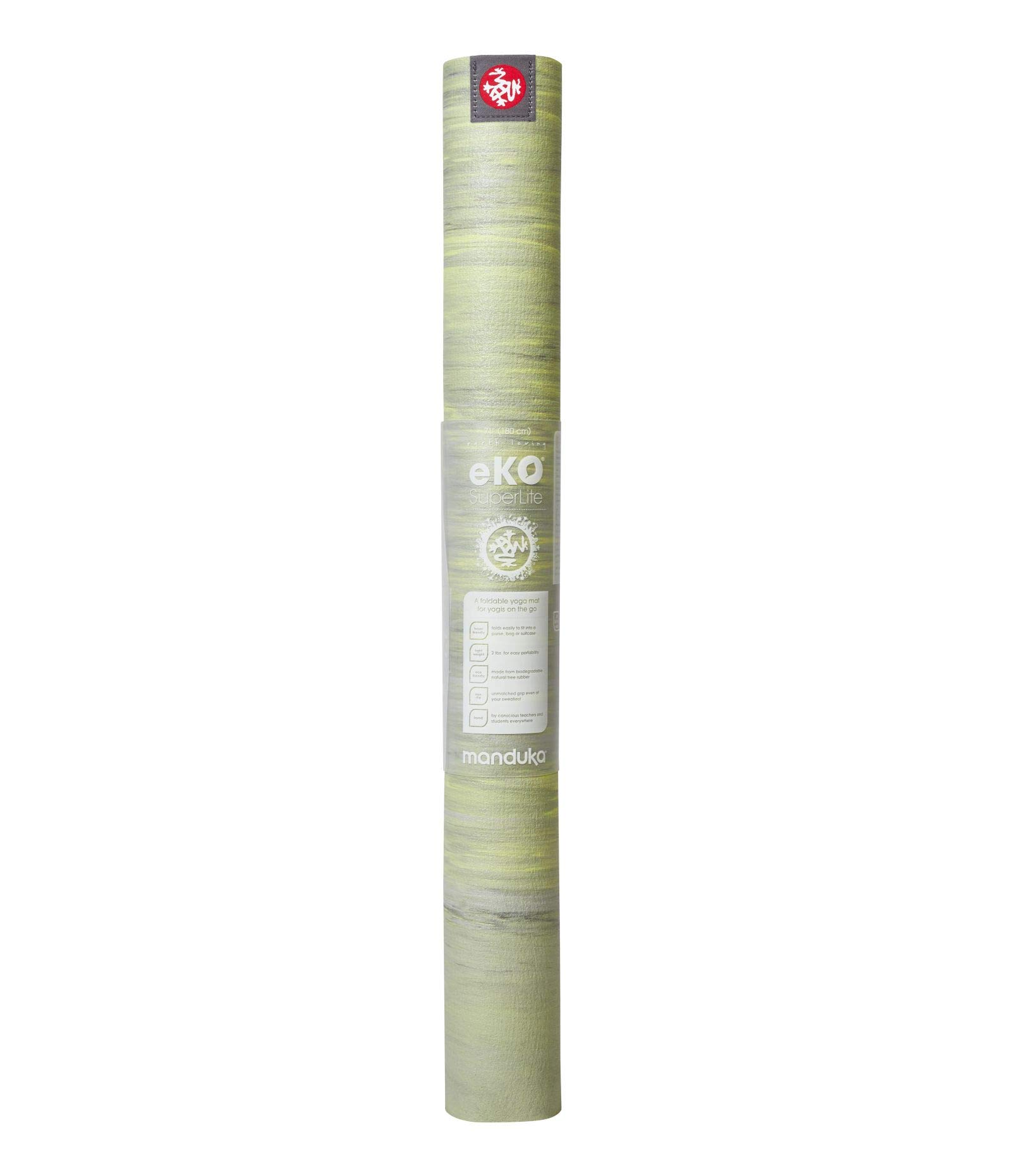 Manduka eKO Tapis de voyage ultra léger Yoga et Pilates