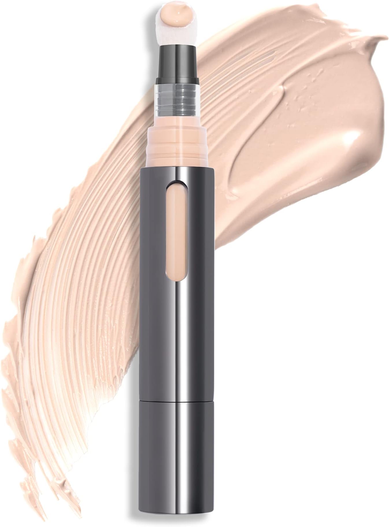 Julep Cushion Complexion 5-in-1 Concealer (100 Alabaster) Corrector & Foundation with Turmeric Extract, Camellia Oil & Hyaluronic Acid - Buildable Coverage for Flawless Skin