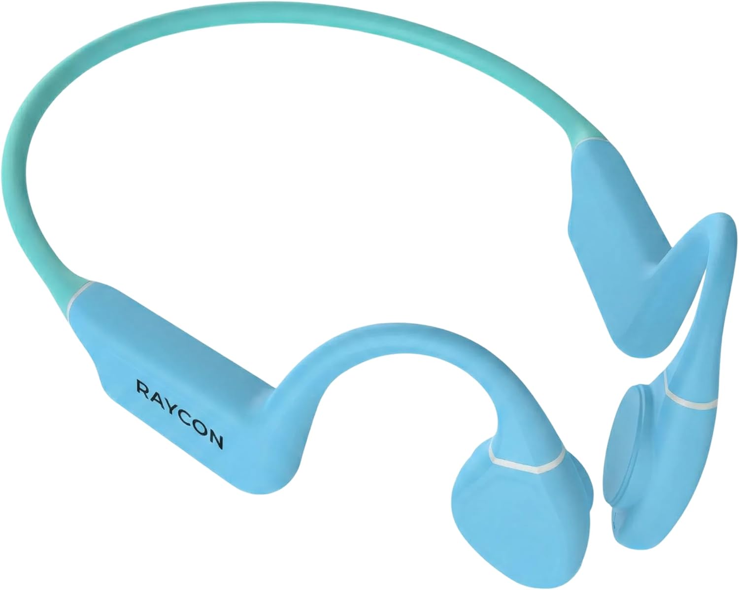 Raycon Everyday Bone Conduction Headphones Bluetooth - Open Ear Running Headphones, Sweat & Water-Resistant Earbuds with Mic for Sports & Workouts, 13hr Playtime (Mint)