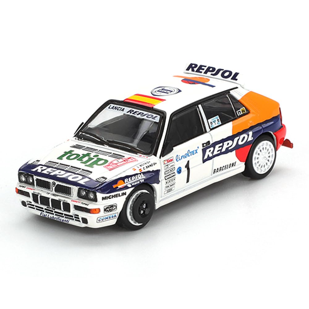 1/43 Lancia Delta Integrale HF Evo.テストカー Diecast Model Car Compatible with Mini GT 1:64 Lancia Delta HF