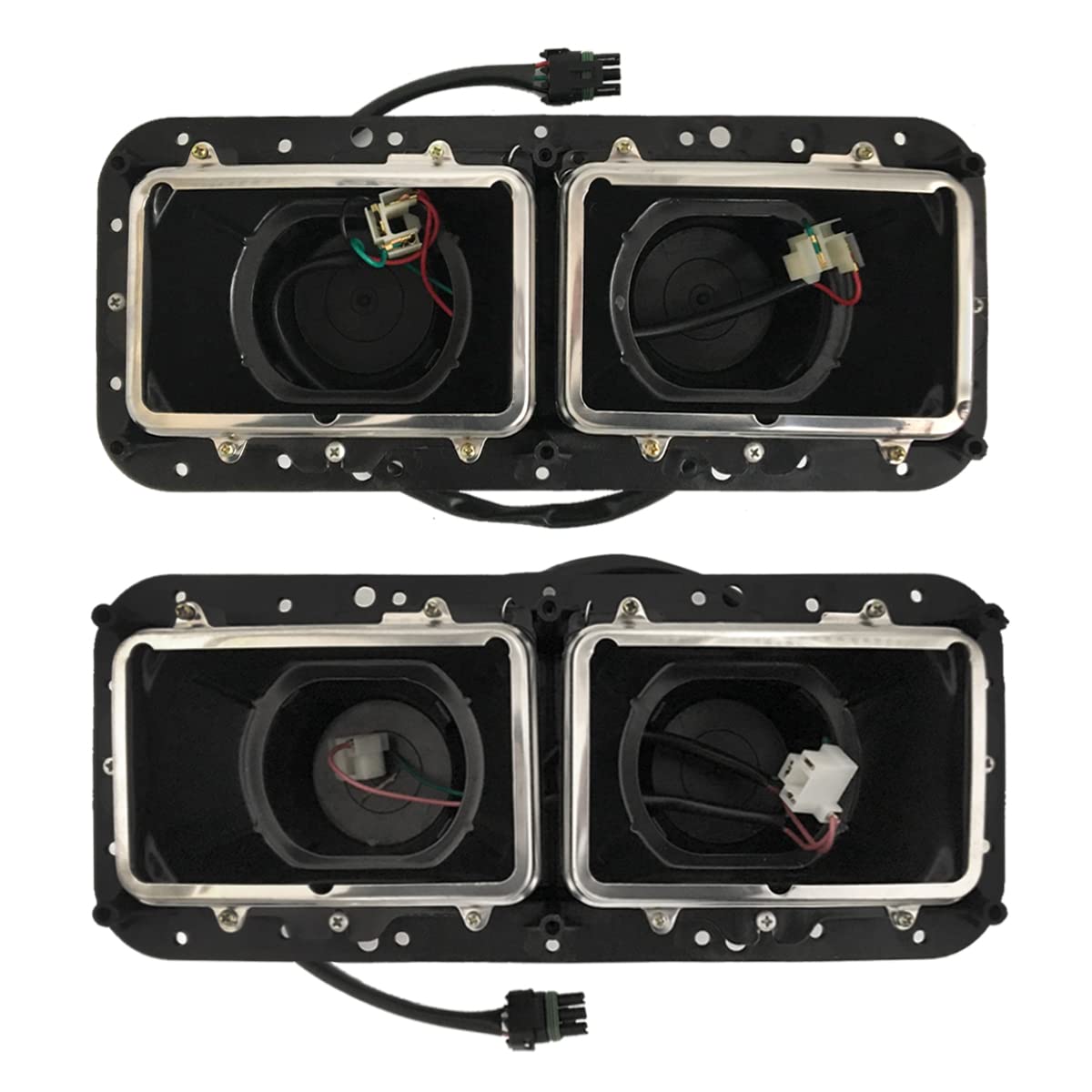 Buy Headlight Housing Base with Wire Harnesses Driver and Passenger