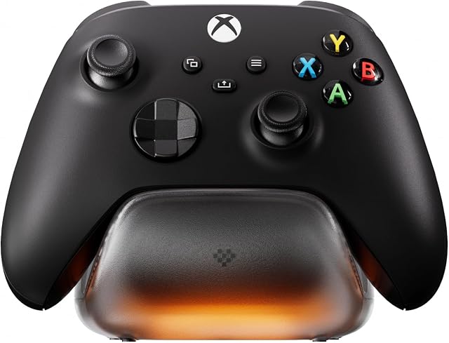 8BitDo Charging Dock for Xbox Wireless Controllers, Xbox Charging Station with Magnetic Secure Charging for Xbox Series X|S and Xbox One Controller - Officially Licensed (Black)