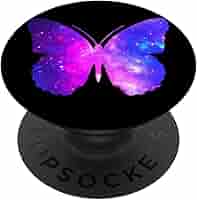 Amazon.com: SPACE BUTTERFLY Pop Socket - Cosmic Nebula