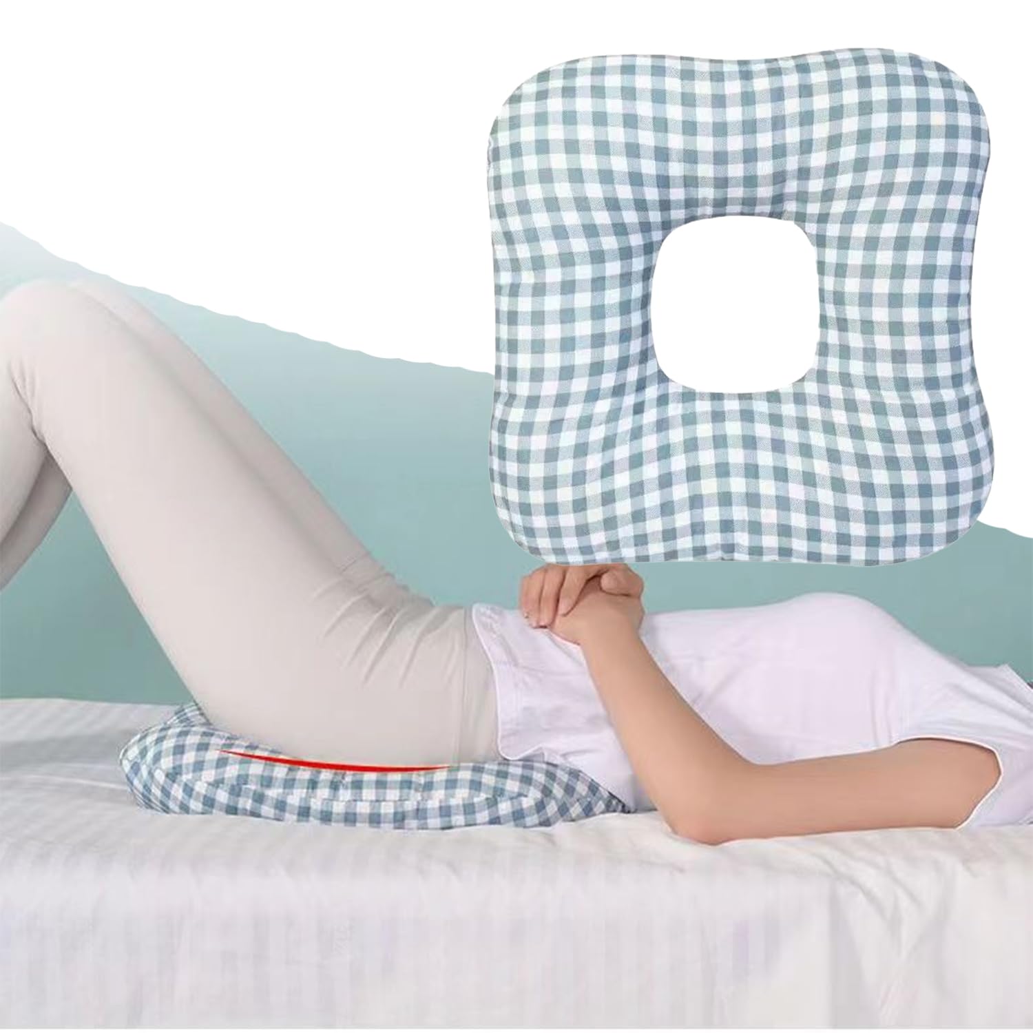 Amazon.co.jp: 床ずれ防止クッション 介護用 角座 ドーナツ 座布団