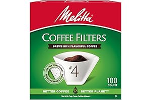 Melitta #4 Cone Coffee Filters: Brewing Perfection