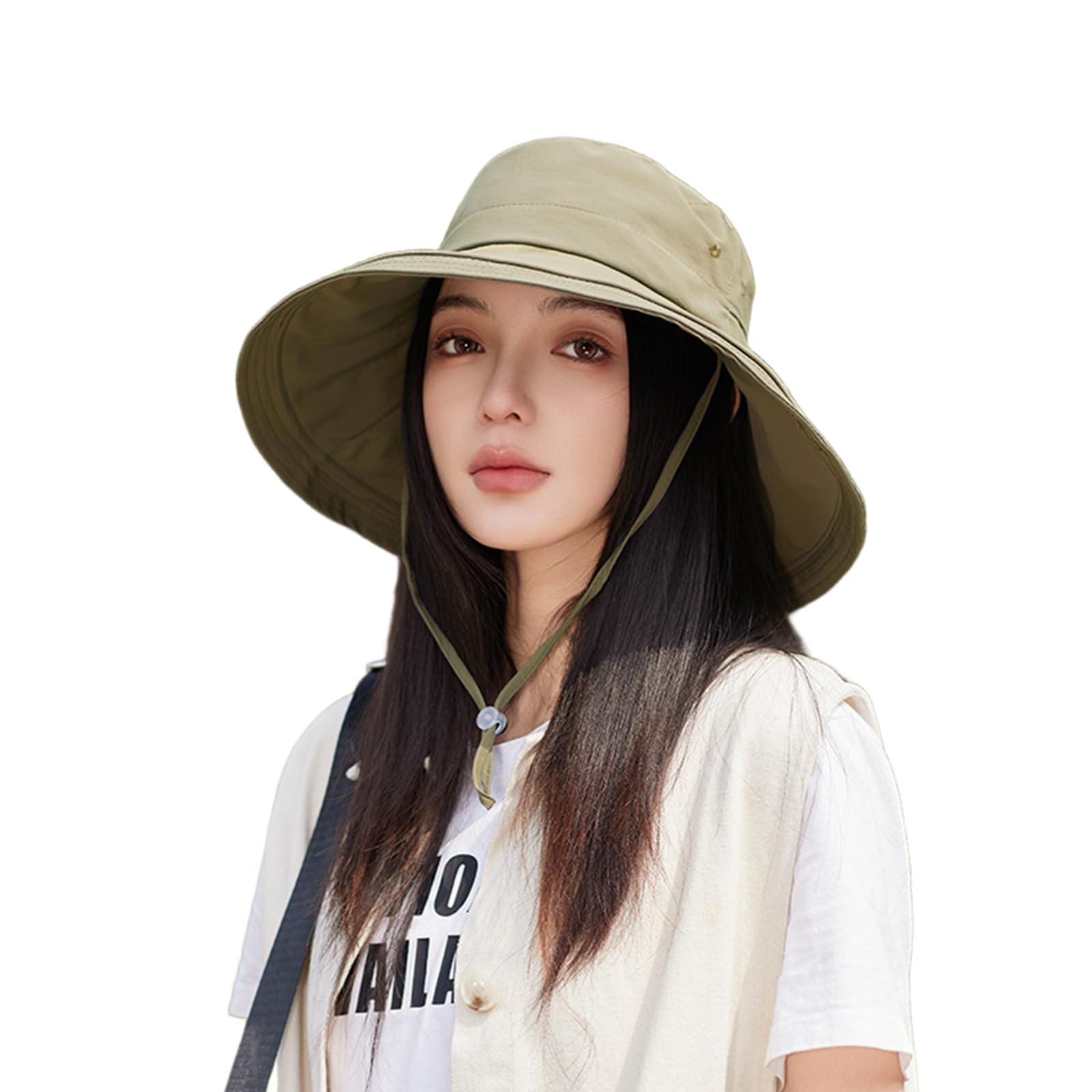 Womens Sun Hat with Ponytail Hole Beach Summer Hat Wide Brim Packable Gardening Hats