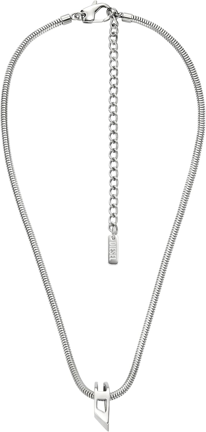 Diesel Unisex Stainless Steel Chain Necklace (Model: DX1672040) image 2