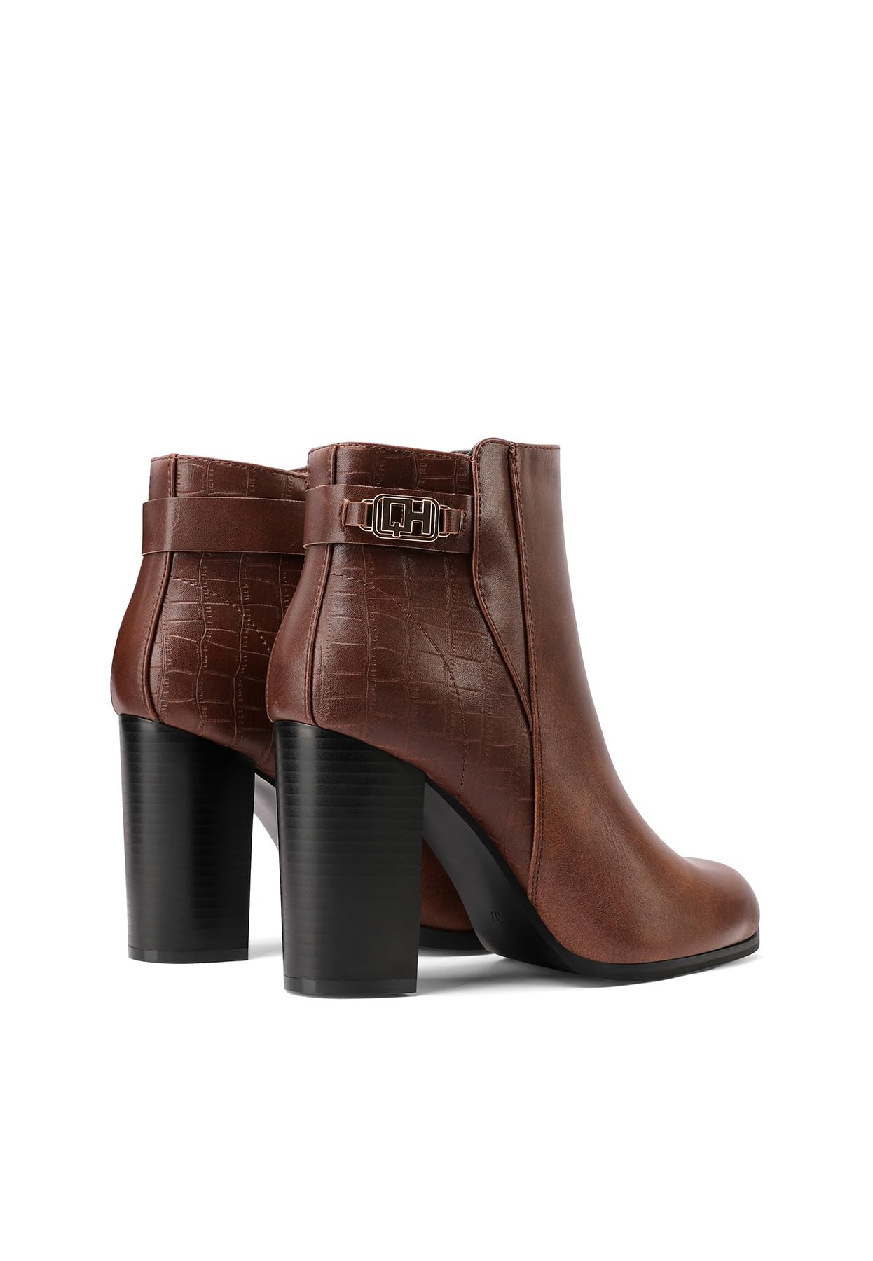 QUEEN HELENA Tronchetti Stivaletti con Tacco Alto Casual Donna X31-121