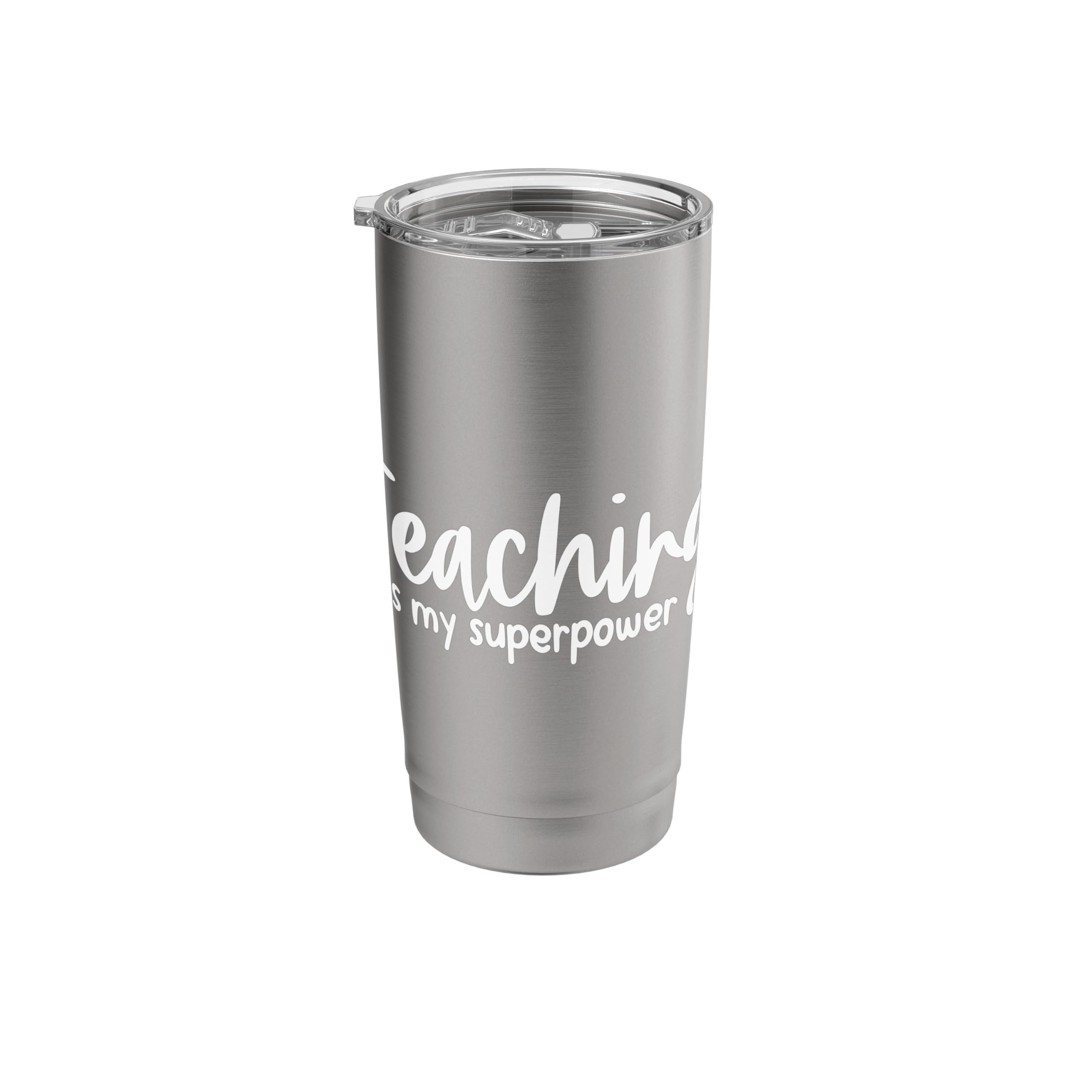Teaching is my superpower Back to School Gift Stainless Steel Insulated Tumbler
