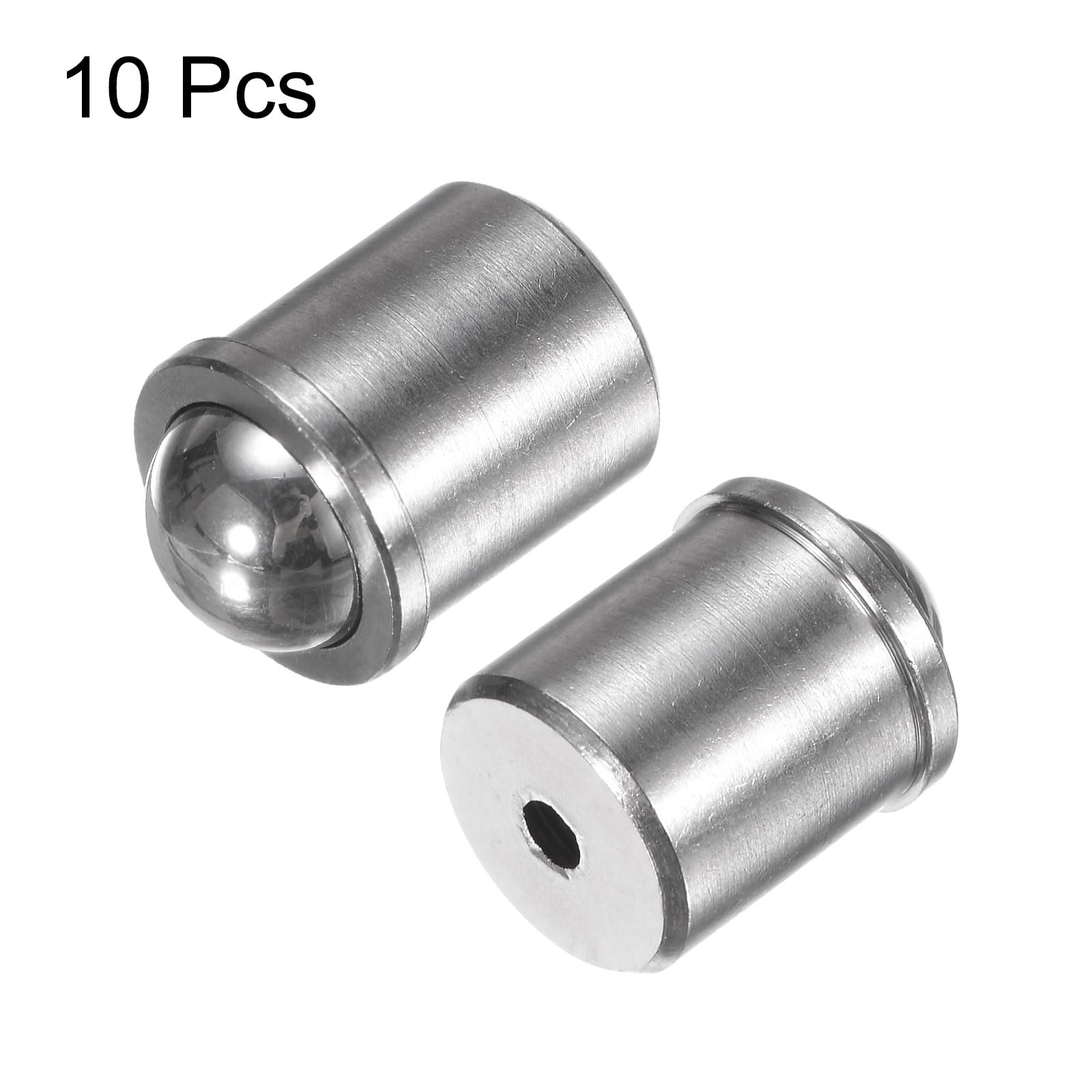 Produktbild von 10 Stück Kleine Zugfedern 15mm – Edelstahl, 4mm Durchmesser, Dehnbar Bis 30mm, Für DIY, Möbel & Spielzeug
