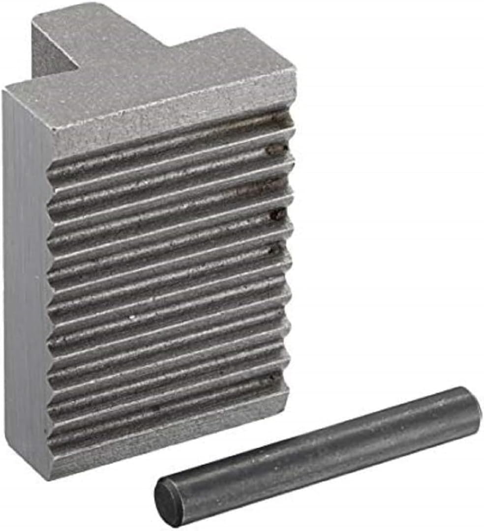 Ridgid 24" Heel w/pin Heel Jaw and Pin Assembly for Wrench, Silver, Small