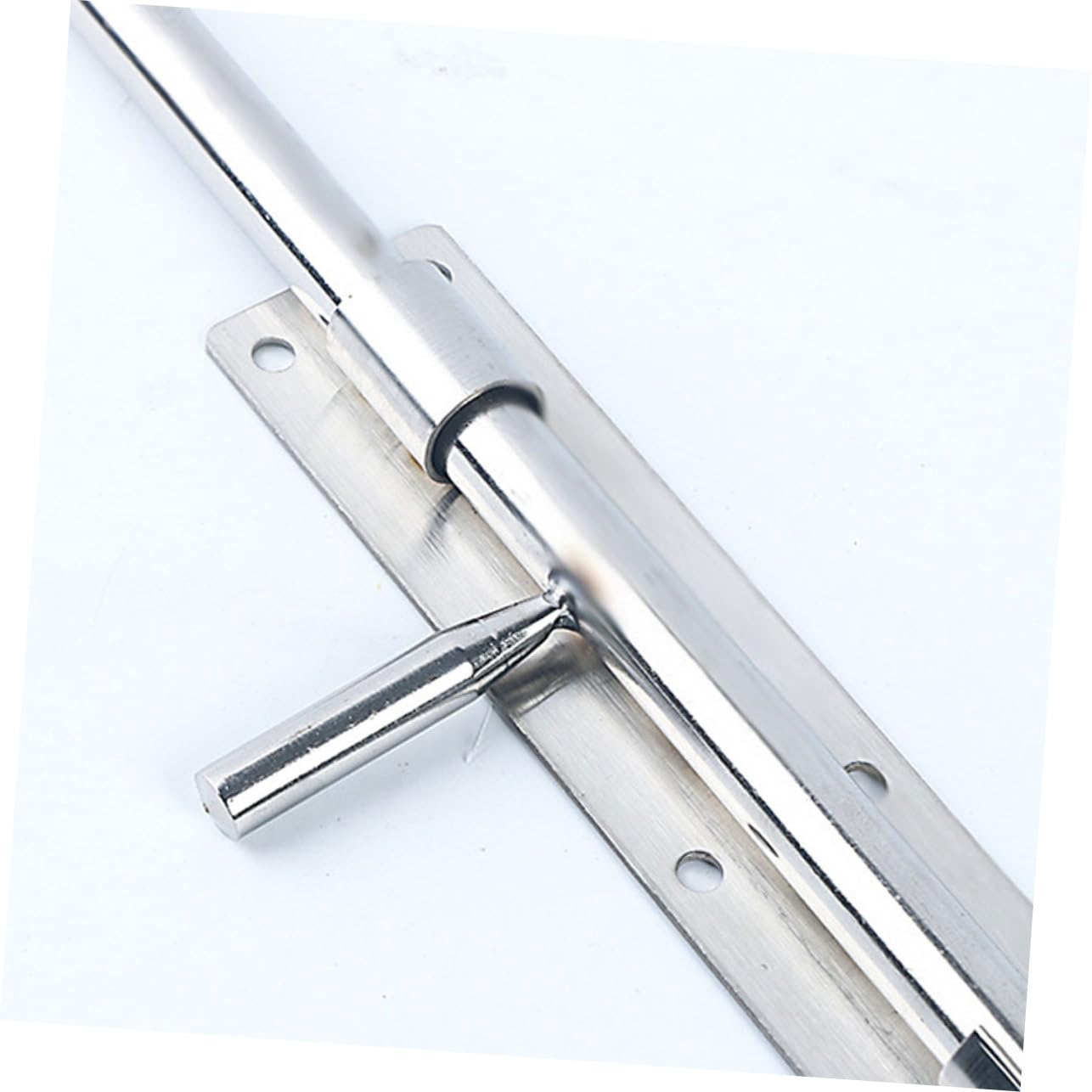 Veemoon 2pezzi Serratura Scorrevole Per Porta Acciaio Inossidabile Chiusura Sicura Per Porte e Cancelli Facile Installazione Design Elegante Adatta Per Interni Ed Esterni