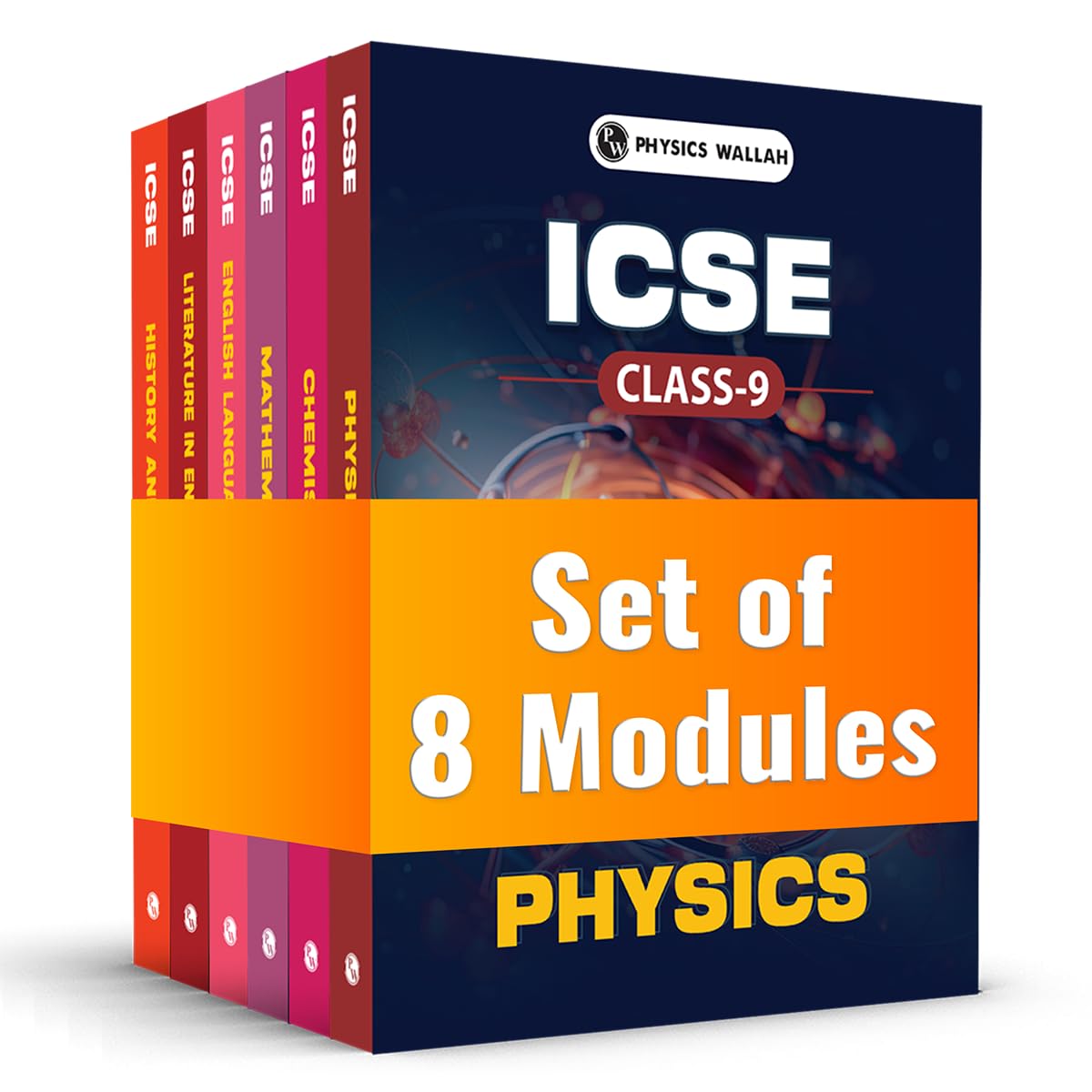 ALGEBRA HISTORY Chemistry Biology 4冊セット PW ICSE Class 9 Mathematics, Physics, Chemistry, Biology
