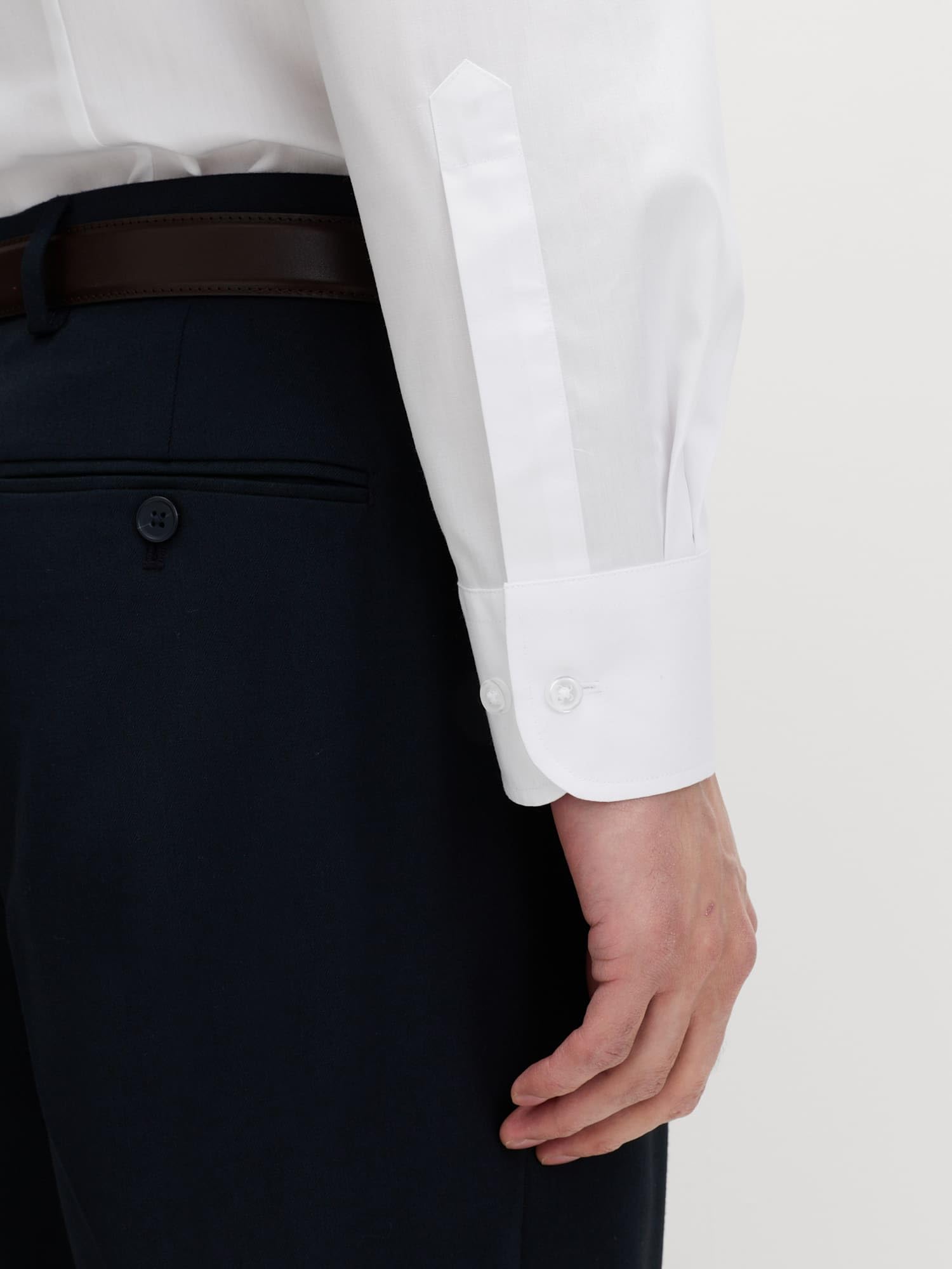 Marks & Spencer Camisas Fáciles de Planchar para Hombre Pack de 3, Ajuste Entallado