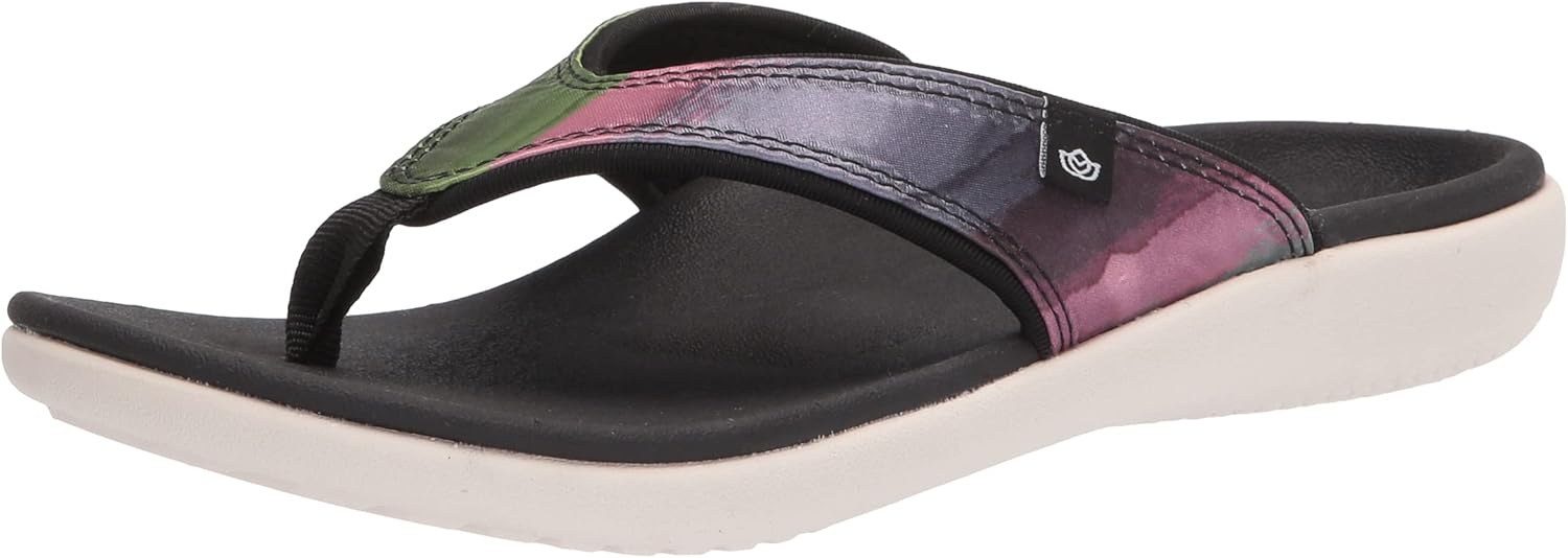 Spenco Women's Flip-Flop, Black, 9
