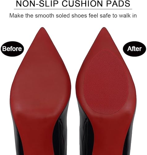 Miniatura 44 de Dr. Shoesert Almohadillas antideslizantes para zapatos, protectores adhesivos para suela de zapatos, tacones altos antideslizantes para zapatos