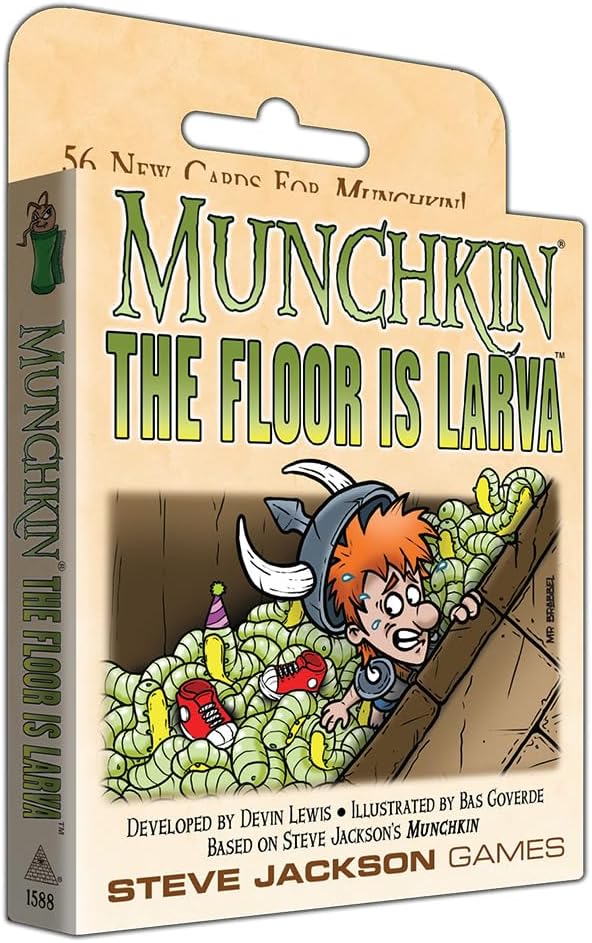 Munchkin: The Floor is Larva by Steve Jackson Games, Strategy Card Game, for 3 to 6 Players and Ages 10+