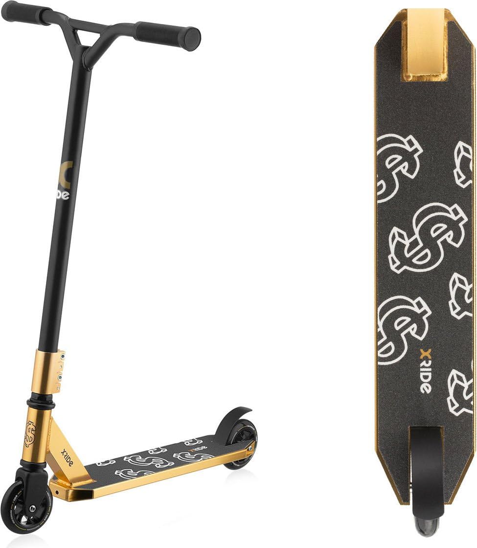 Patinete de Acrobacias Para Niños y Adultos Con Rodamientos ABEC 9 - Profesional, Plegable, Urbano - A Partir de 8 Años