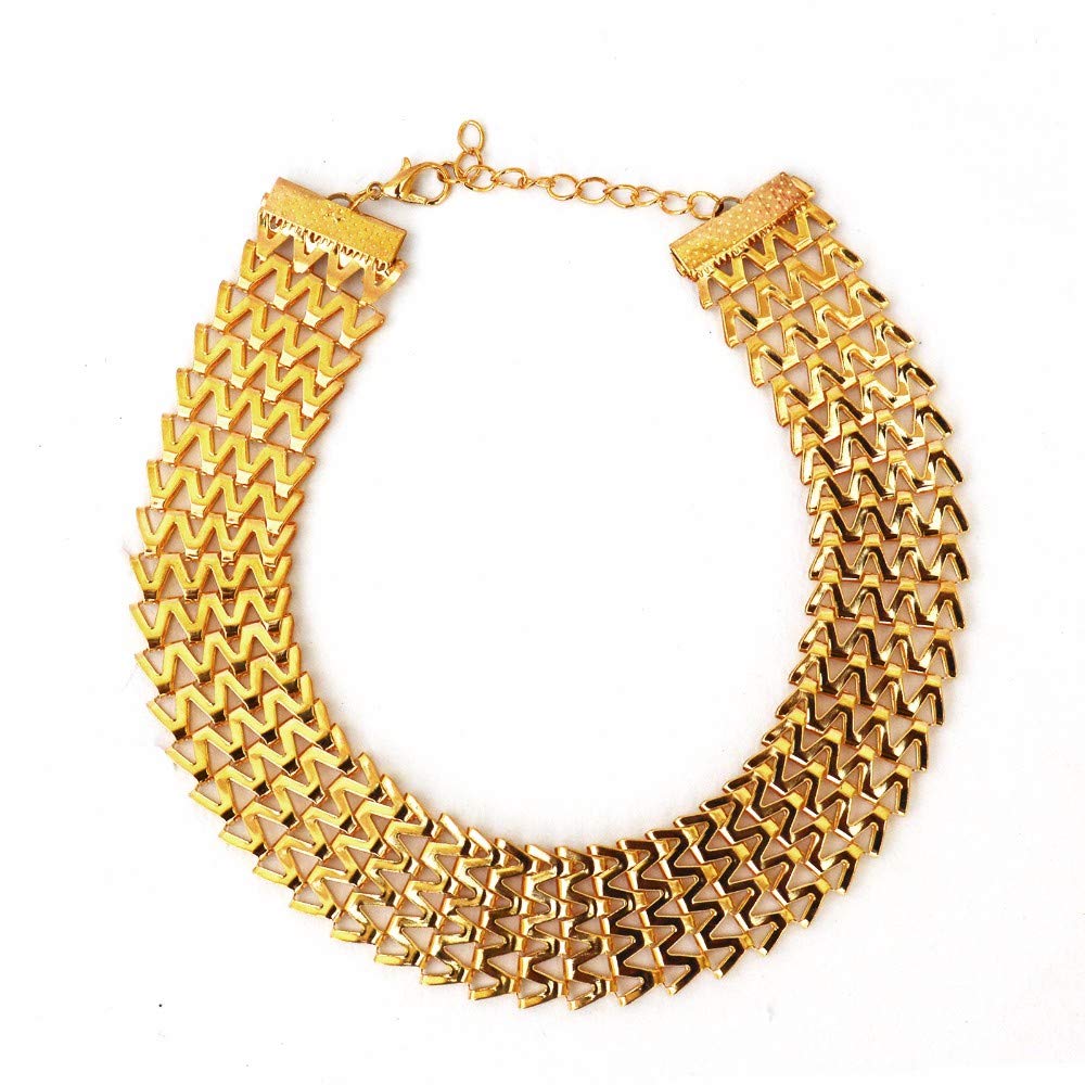 Joker & Witch Statement Gold Choker for women (B07PCR987V) Amazon Price History, Amazon Price Tracker