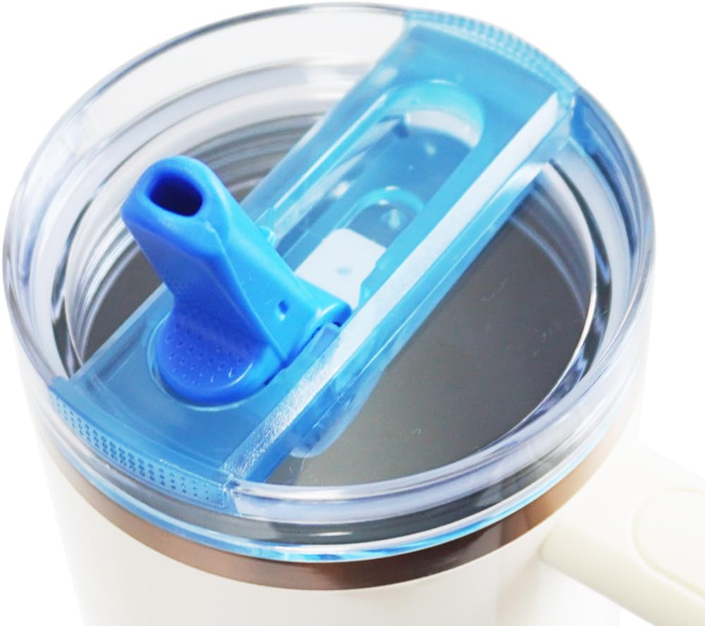 Dreamfocus 64 oz Leak Proof Flip Straw Lid Replacement for Stanley 64 oz Quencher H2.0 and ProTour Tumbler - Image 7