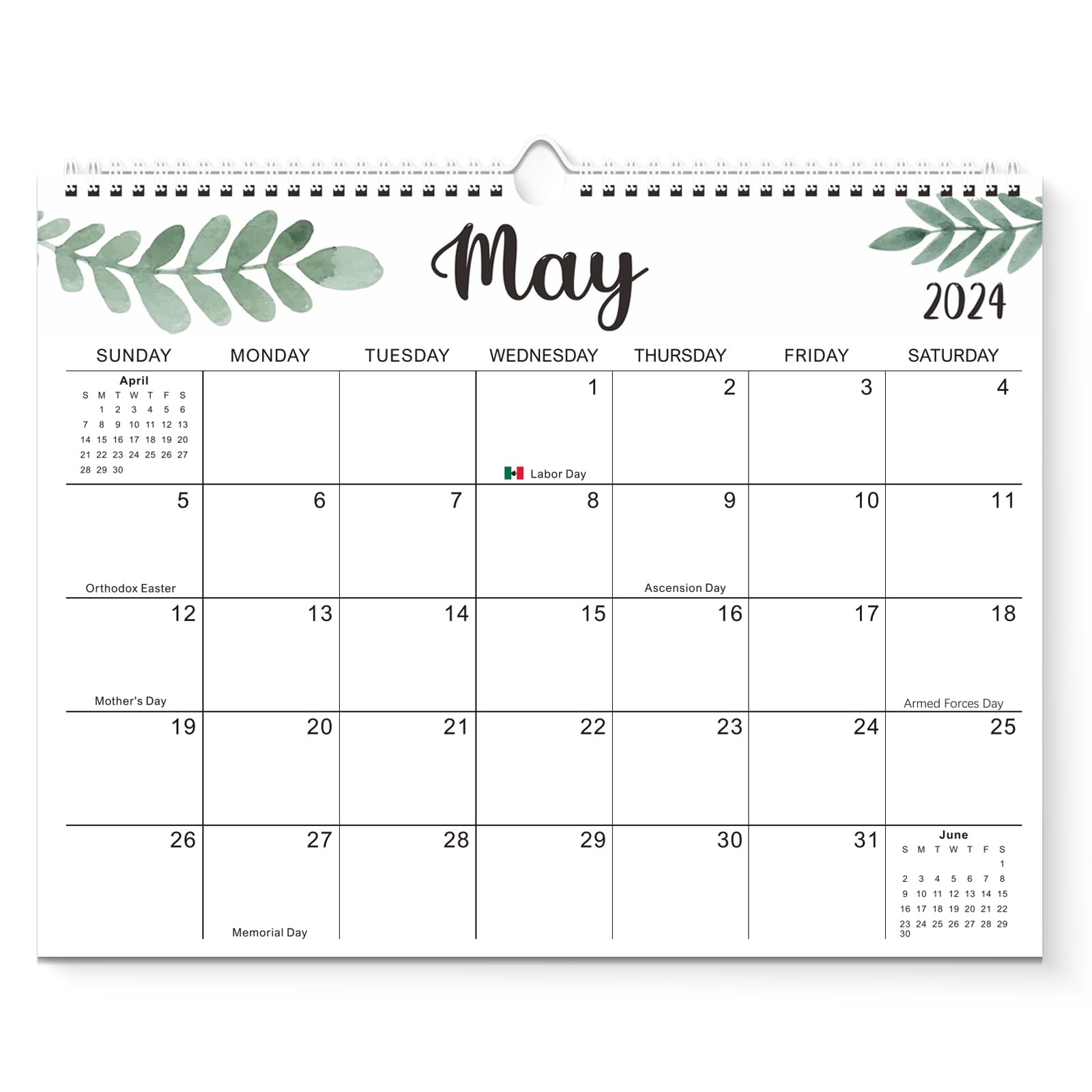 amazon-com-wall-calendar-2024-2025-14-75-x-11-5-january-2024-june-2025-16-month-calendar-2024-twin-wire-binding-hanging-hook-thick-paper-office-products