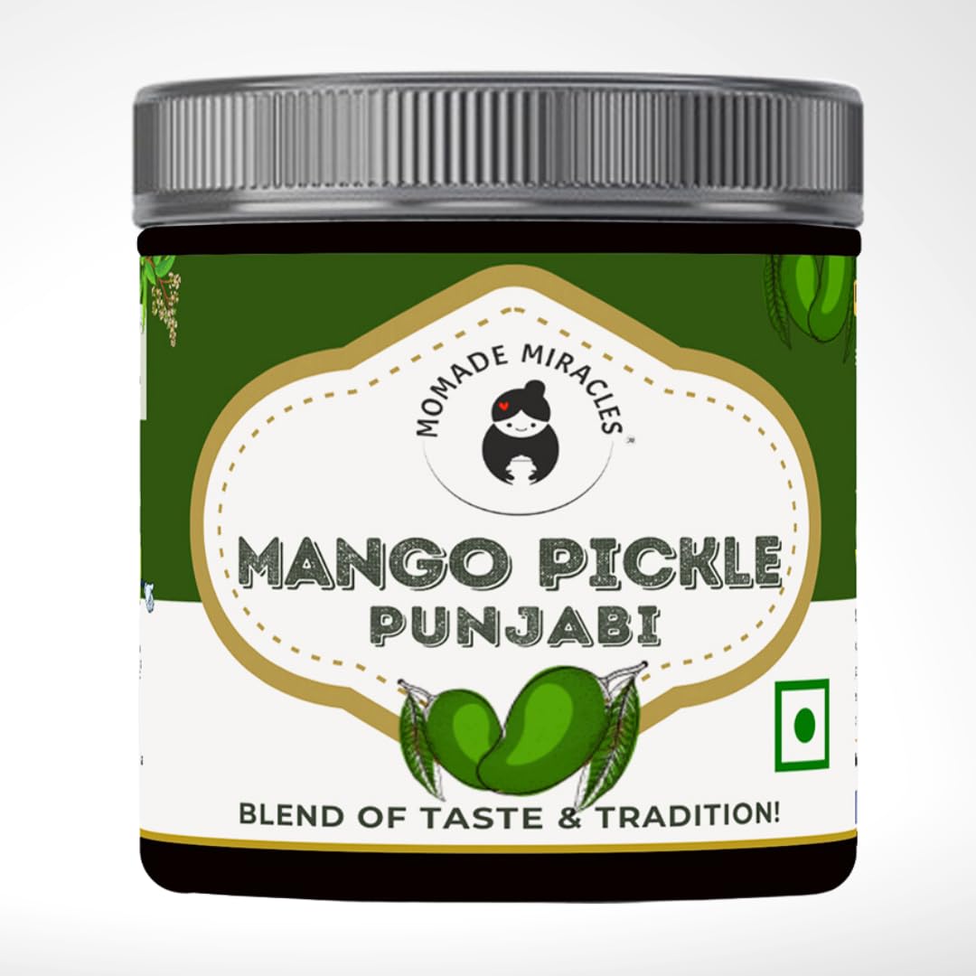 Momade Miracles Punjabi Mango Pickle | Aam Ka Achar | Less Oil Aam ka Achar Home Made Pickle in fresh | Traditional Indian Recipe | Less Mustard Oil | Fresh Mango Aachar | Aam ka Sukha Achar 400g (B0C2NFMLBD) Amazon Price History, Amazon Price Tracker