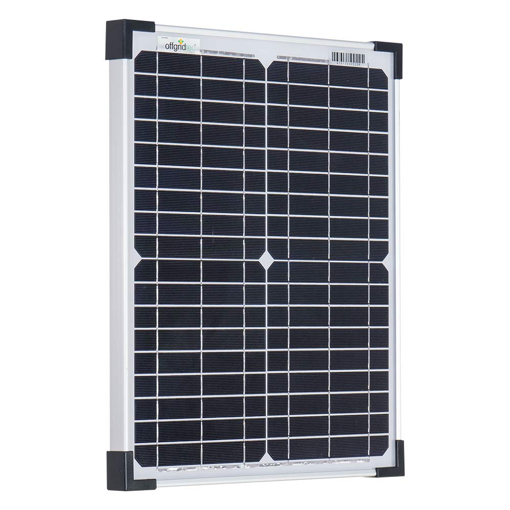 Offgridtec 20W Mono Solarpanel 12V