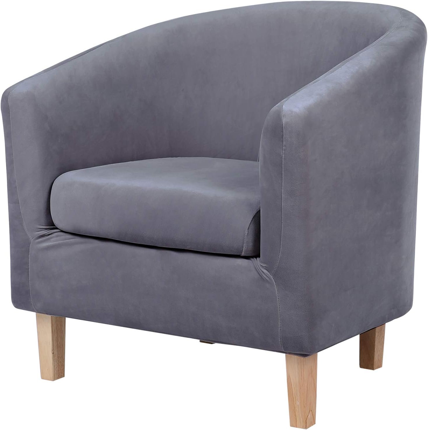 Buy Hyha 2 Pieces Velvet Tub Chair Covers With Cushion Cover Buy Hyha 2 Pieces Velvet Tub Chair Covers With Cushion Cover