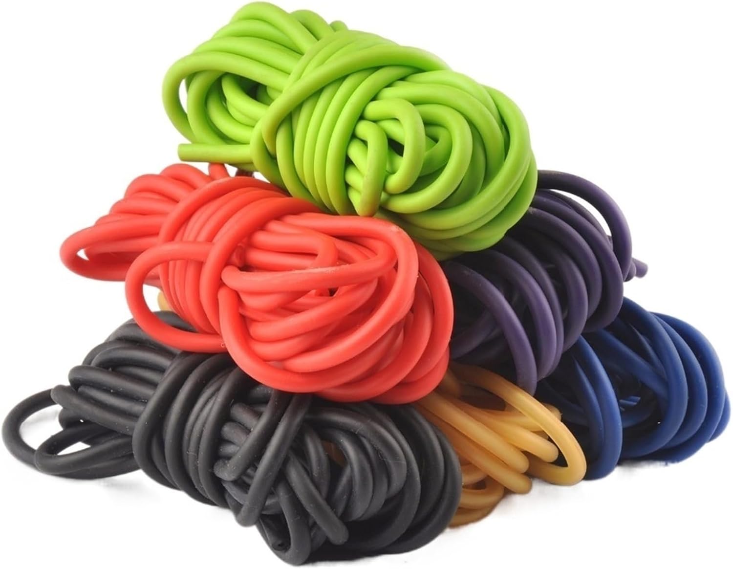 Latex Rubber Tubing, Latex Rubber Tubing 5mm OD 2mm ID Multicolor 5-10 Meter(10 Meter Red)