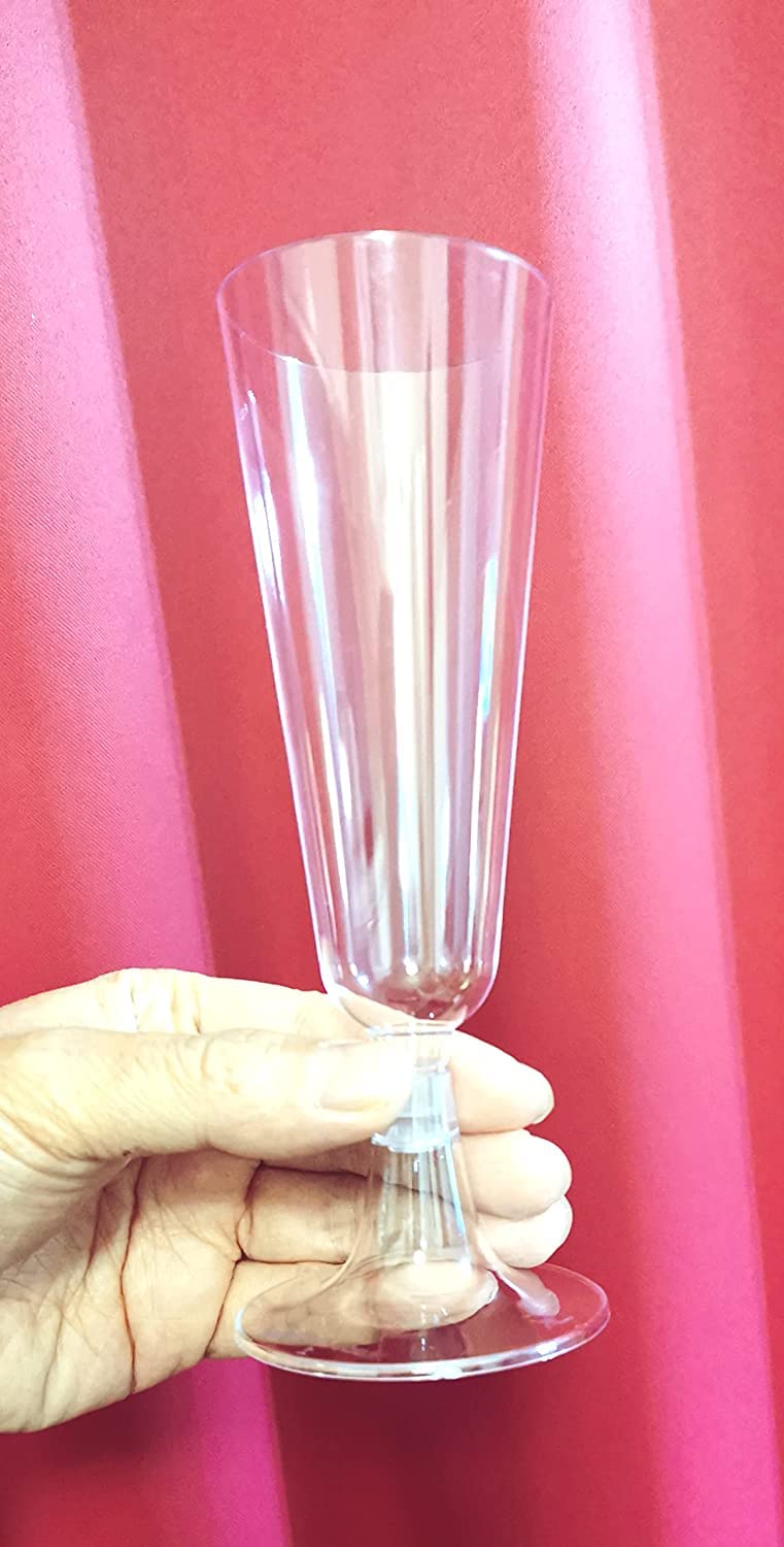 Amazon | プラスチック製 使い捨て シャンパングラス 24個