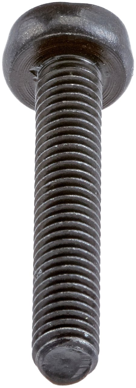【未使用】FS-STD True MachineHead Aged Nickel Small Parts 503514 Steel Pan Head Machine Screw, Black Oxide