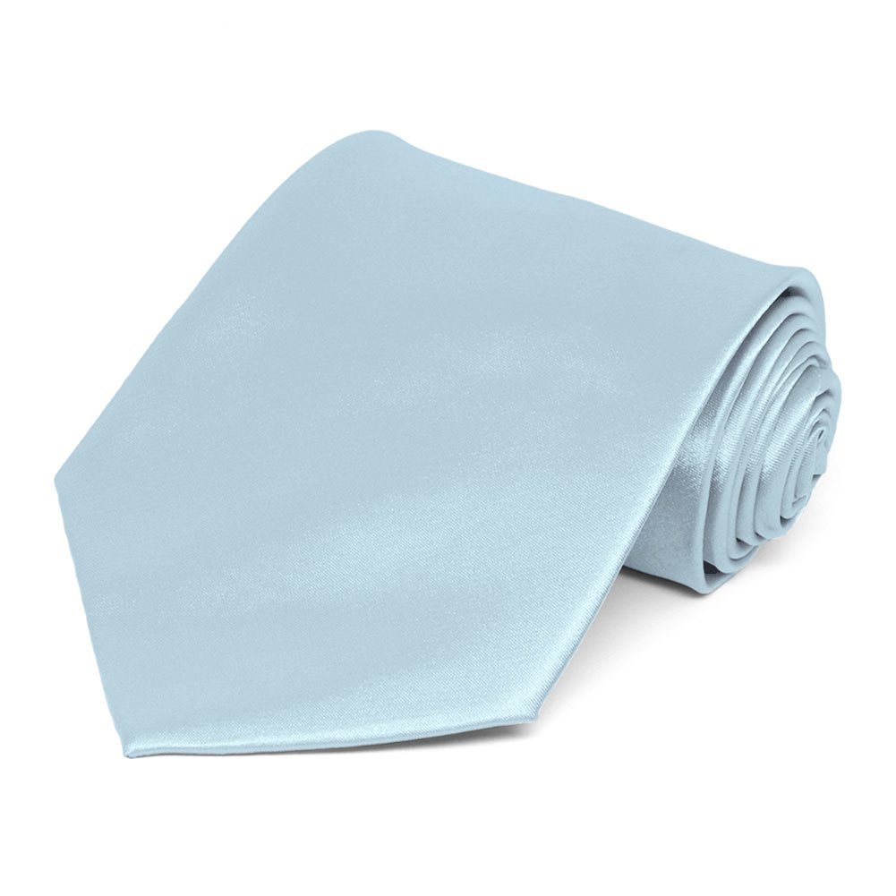 tiemart Men's Solid Color Necktie Standard Length