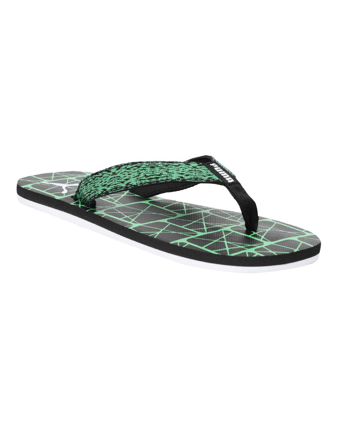 PUMA Unisex Adult Ferric IDP Black-Irish Green W White Flip-Flop-4 UK (37 EU) (5 US) (37088301) (B07NQKCBQ5) Amazon Price History, Amazon Price Tracker