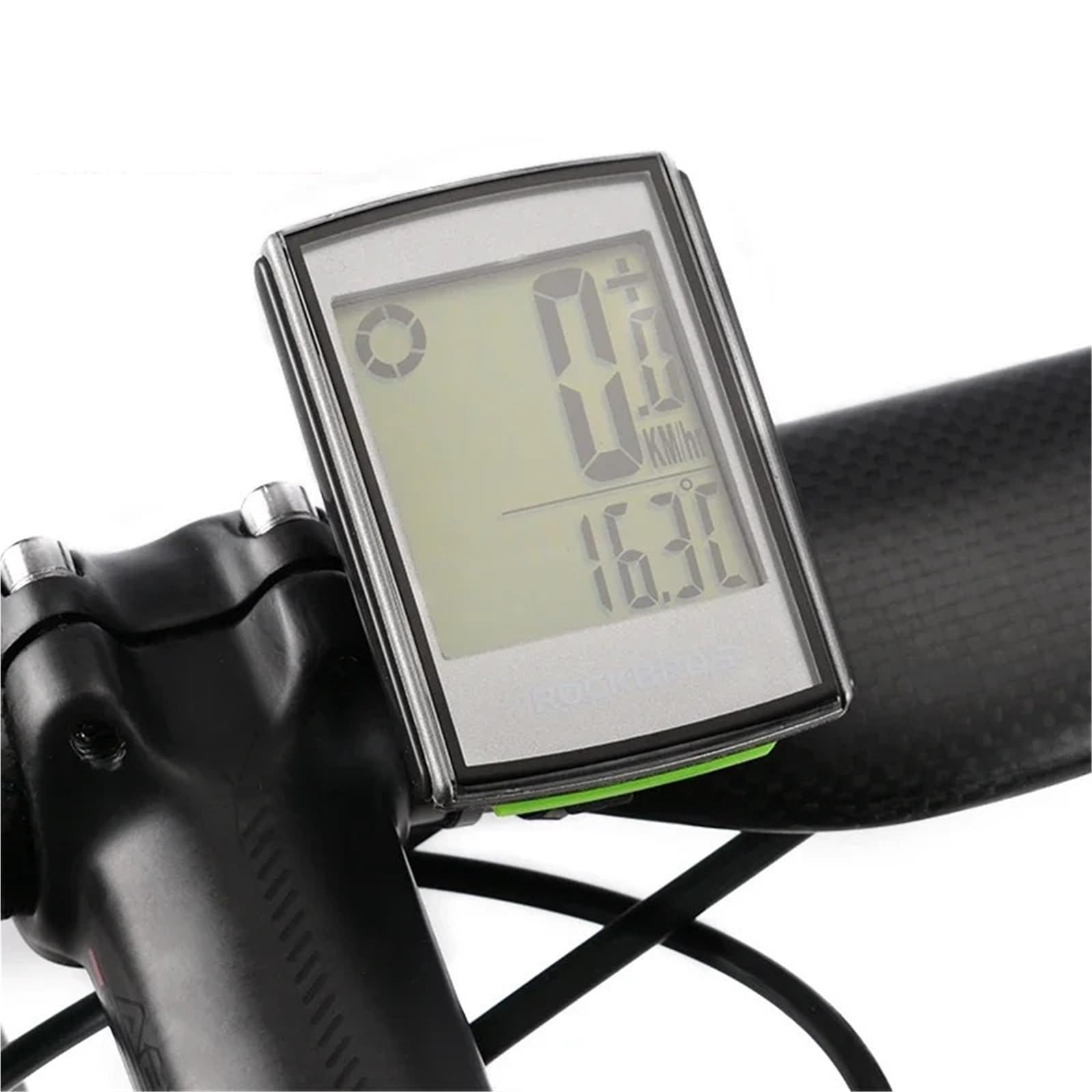 Pantalla para Ebike, Ordenador De Bicicleta LCD Retroiluminación Cronómetro