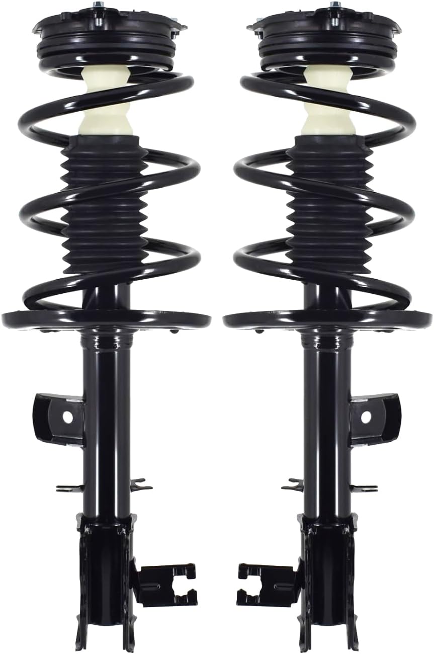 PM Auto Pair Front Left-Right Quick Complete Strut - Coil Spring Compatible With 2009-2013 Nissan Murano