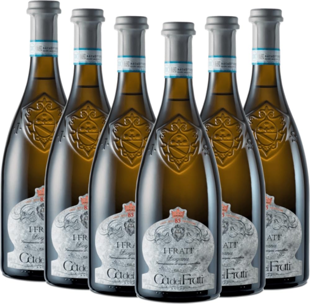 I Frati Lugana DOC Cà dei Frati VINELLO Weinpaket (6 x 0,75l) inkl. VINELLO.weinausgießer