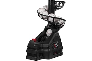 698BH Versatile Baseball & Tennis Pitching Machine for Solo Training