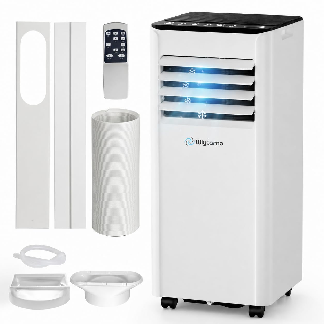 スポットクーラー 家庭用 2.6kW移動式エアコン【2026年最新】工事不要 Amazon | Wiytamo 2.6KW スポットクーラー 【2026年猛暑対策】 | 移動