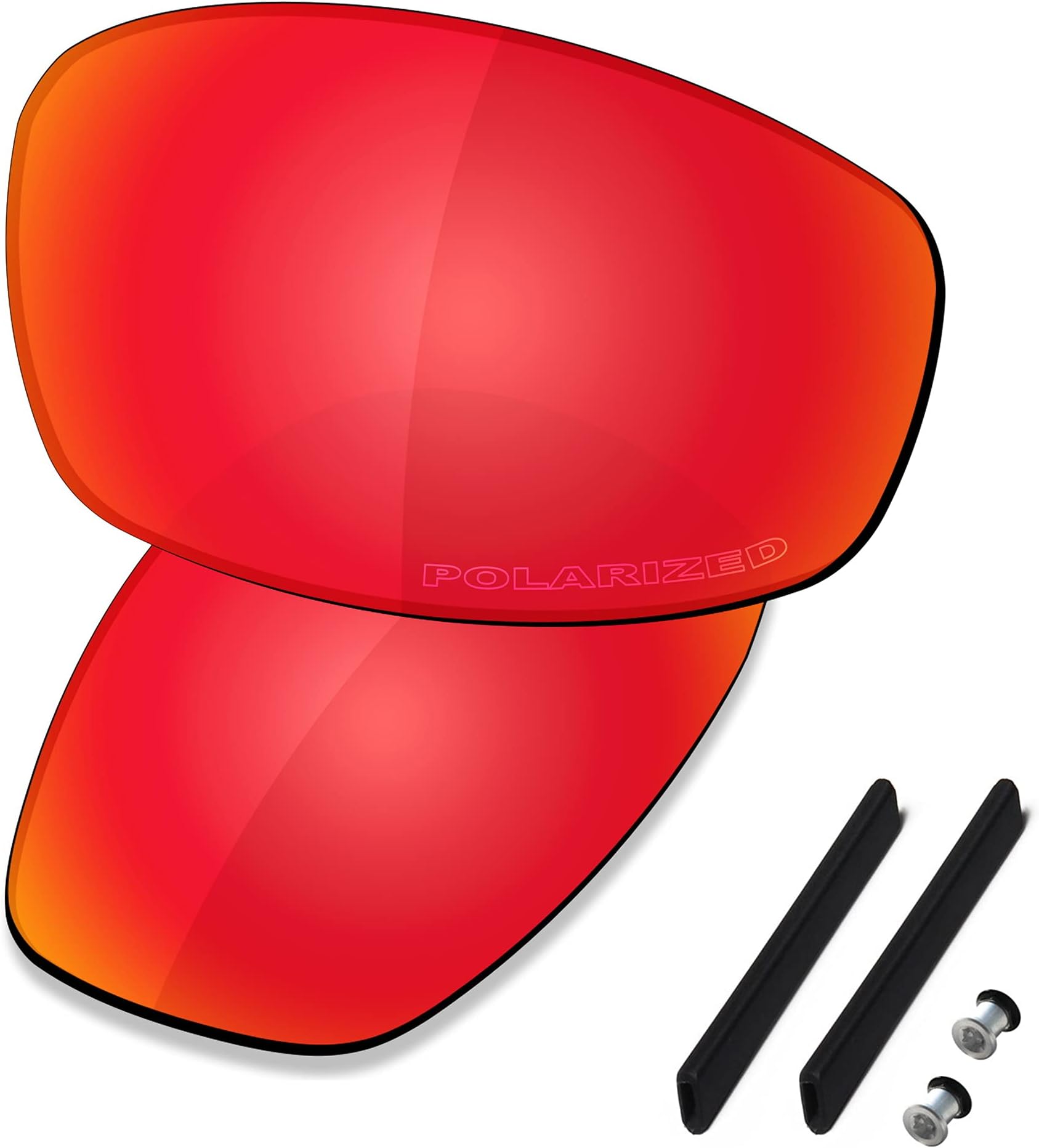 SAUCER Premium Replacement Lenses & Rubber Kits for Oakley Split Jacket OO9099 Sunglass