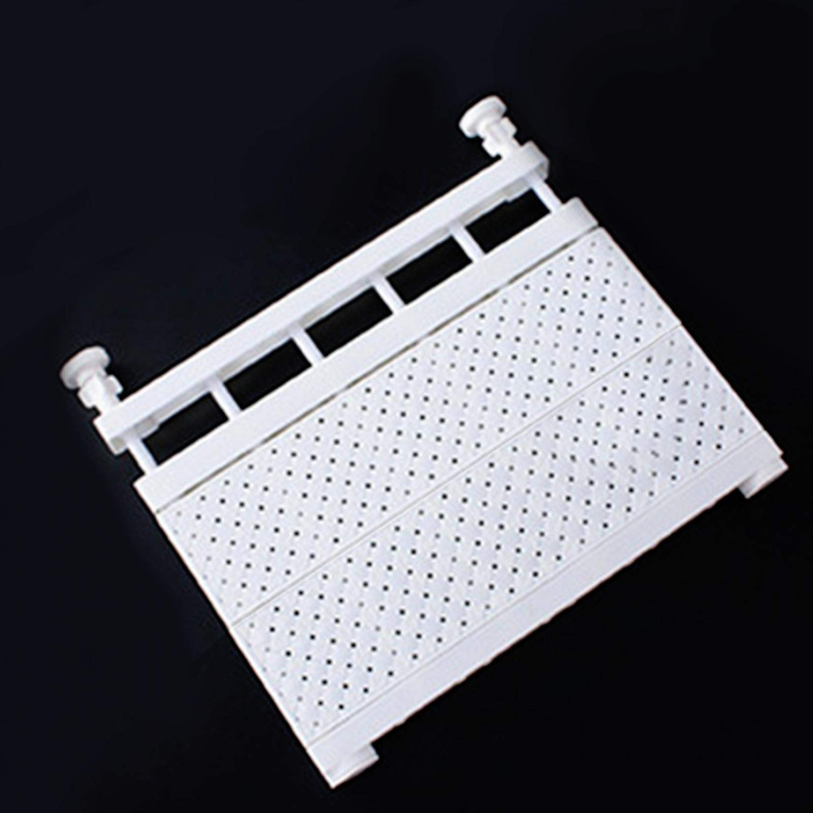 Faderr Expandable Closet Shelves Adjustable Wardrobe Cupboard Storage Organiser Airing Under Sink Rack Shelf DIY Tension Separator Divider for Wardrobe, Kitchen, Cupboard, Bathroom(White)