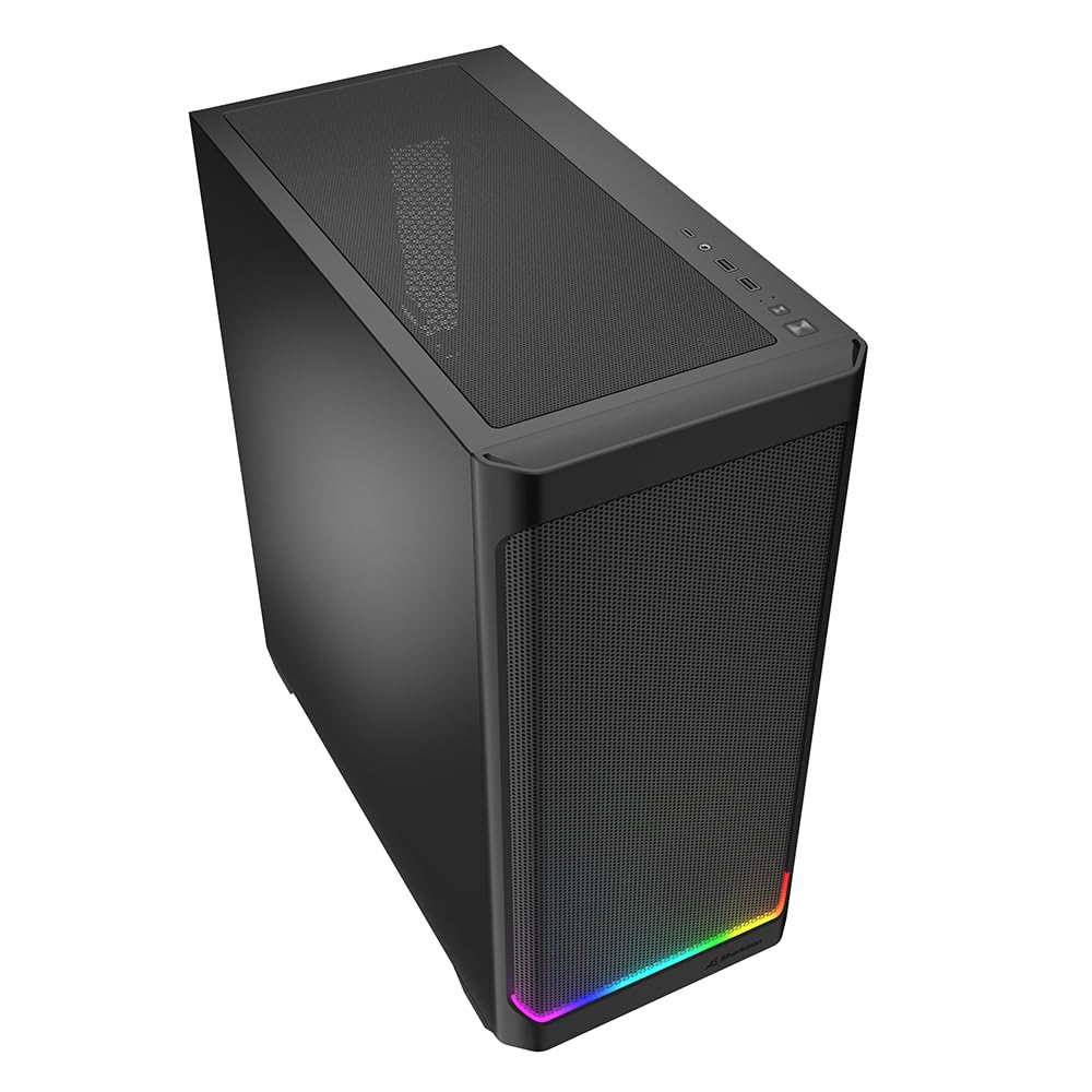 Sharkoon Ak4 Rgb Strip Midi Tower Nero (ak4 Black Atx [schwarz])