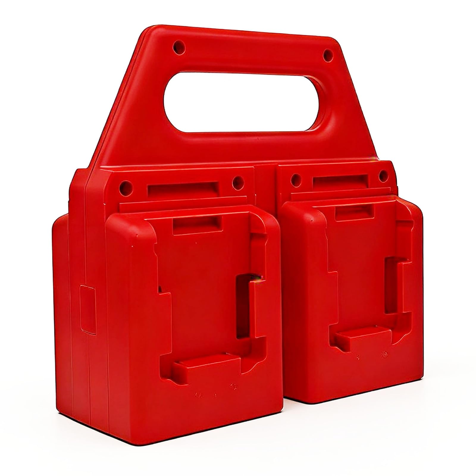 Strong ABS Materials Battery Stand Specifically Strong Construction for 18V Lithium Batteries Efficient Space Saving Battery Storage Rack