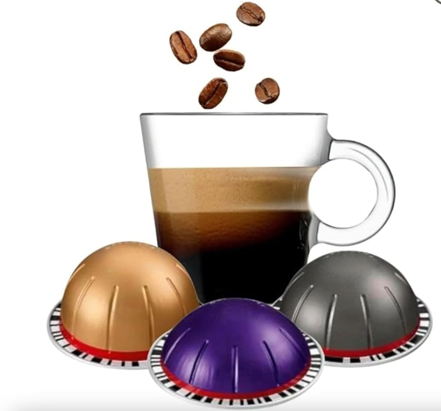 VLine Decaffeinated Capsules Variety - Melozio, Fortado, Altissio