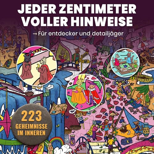 1000-Teile-Puzzle für Erwachsene - 223 Versteckte Geheimnisse – Ansicht 3